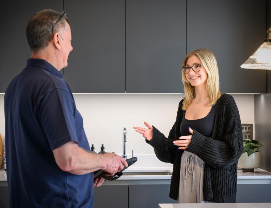 Customer Service and homeowner